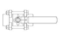 Ball valve operated manually ZE311066