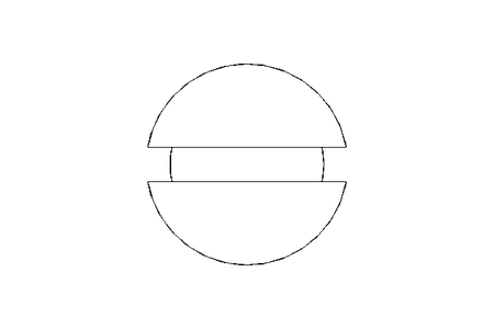 Countersunk head screw M6x25 A2 ISO2009