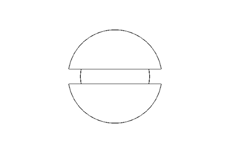 Countersunk head screw M8x20 A2 ISO2009