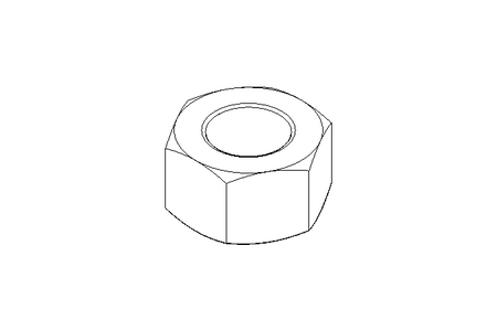 Hexagon nut M27 A2 DIN934