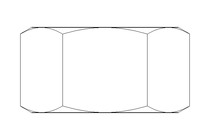 Hexagon nut M27 A2 DIN934