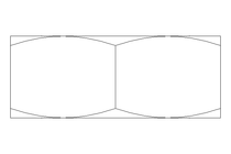 Hexagon nut M12 A2 DIN936