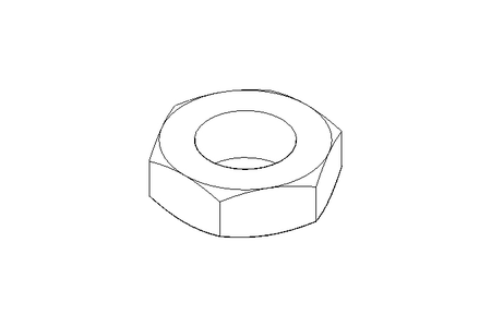 Hexagon nut M12x1.25 St-Zn DIN439