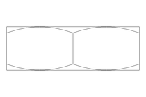 Hexagon nut M30 A2 ISO4035