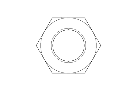 Hexagon nut M30 A2 ISO4035