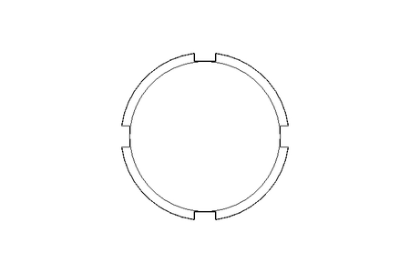 Blank cover DN40 CNS DIN11851