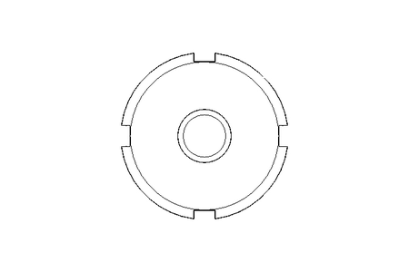 Blank cover DN25 CNS DIN11851