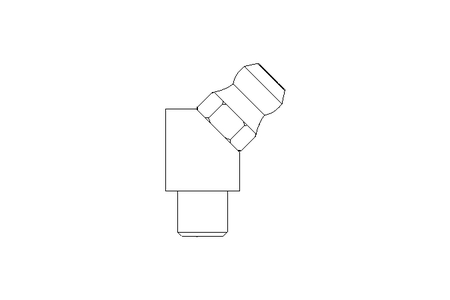 Grease fitting 1/4inch B(H2) DIN71412